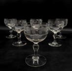 Drinkservies voor 6 (6) - Kristal, Antiek en Kunst, Antiek | Glas en Kristal