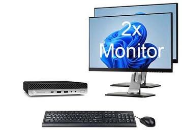 HP ProDesk 600 G4 Mini i5 8e Gen incl. 2 Monitoren + Windows, Ophalen of Verzenden, Nieuw