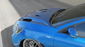 Maxton Luchtinlaten (Motorkap) Ford Focus ST-Line / ST Mk4, Verzenden
