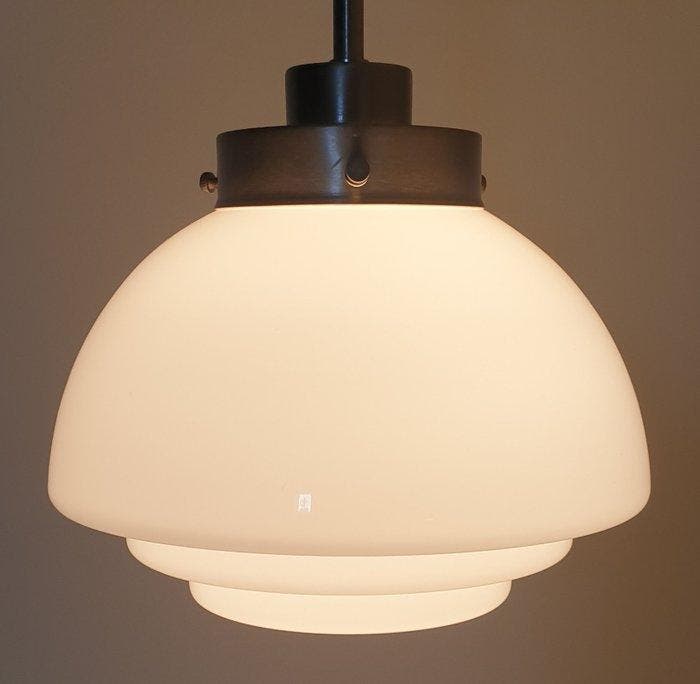 Lamp - Opaline glas - Art Deco stijl, Antiek en Kunst, Antiek | Lampen