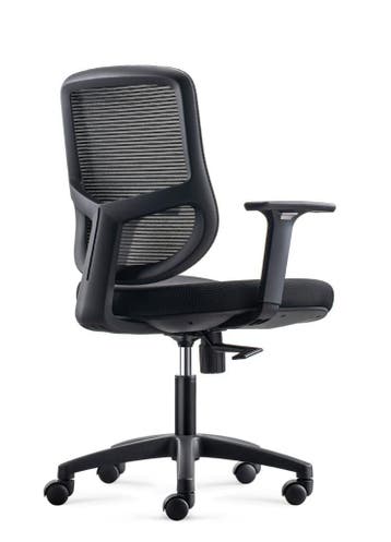 Chaise de bureau, Verzenden, Zwart, Nieuw, Bureaustoel
