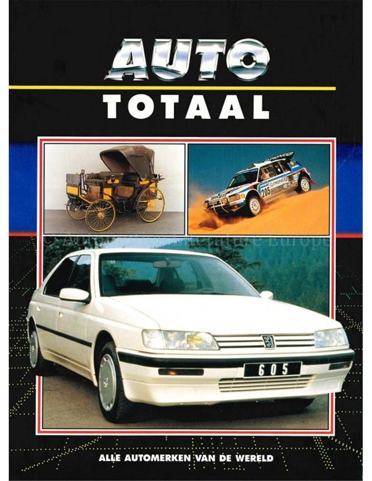 AUTO TOTAAL, PEUGEOT, Boeken, Auto's | Boeken, Peugeot