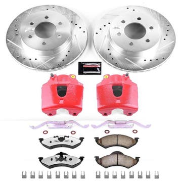 Power Stop 00-02 Dodge Dakota Front Z36 Truck & Tow Brake, Ophalen of Verzenden, Nieuw