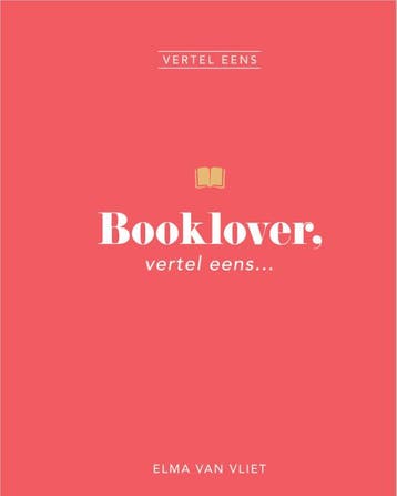 Booklover, Vertel Eens - Set À 6 Ex. | Elma Vliet | Nieuw, Ophalen of Verzenden, Nieuw, Elma Vliet