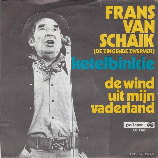vinyl single 7 inch - Frans van Schaik (De Zingende Zwerv..., Cd's en Dvd's, Vinyl Singles, Zo goed als nieuw, 7 inch, Pop, Verzenden