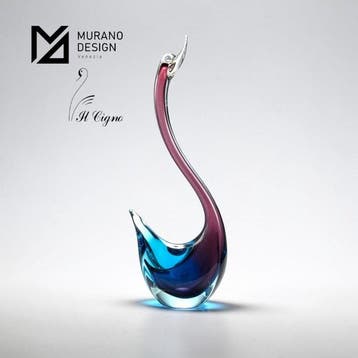 Dopo Flavio Poli Murano Originale Veneziano  Il Cigno