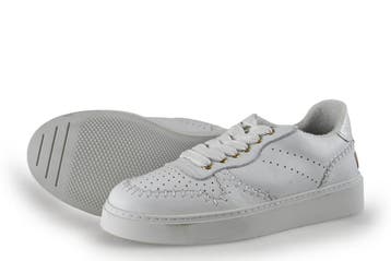Shabbies Amsterdam Sneakers in maat 38 Wit, Shabbies Amsterdam, Verzenden, Wit, Sneakers of Gympen