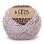 DROPS Andes Uni Colour - 4010 grijslila - Wol Garen, Ophalen of Verzenden, Nieuw