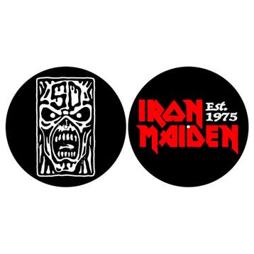 Iron Maiden Est 1975 - In Rock - Slipmat officiële merchandi, Ophalen of Verzenden, Nieuw, Gebruiksvoorwerp
