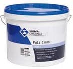 Sigma Putz 1mm Matt - wit - 10 liter/18kg (MUURVERF LATEX), Doe-het-zelf en Verbouw, Verf, Beits en Lak, Ophalen of Verzenden