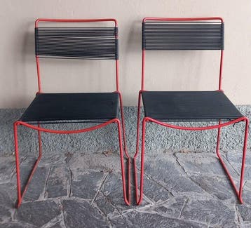 Sintesi - Jodi - Stoel (2) - IJzer, Plastic -