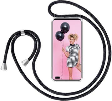 Galaxy S10 Plus Crossbody Transparant TPU Hoesje met Koord, Ophalen of Verzenden, Nieuw