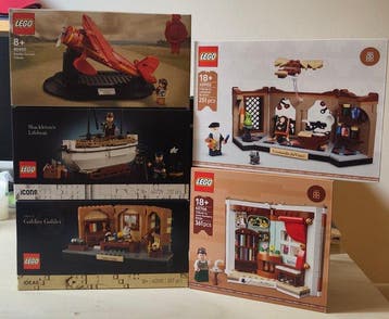 Lego Set - Icons, Minifigures - Amelia Earhart Tribute;, Nieuw