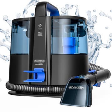 Stofzuiger SC4000 reinigt tapijten en bekleding Zwart/Bla..., Verzenden, Nieuw