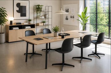 HAY stoel NEU 10, op draaibare poot, zwart, Ophalen of Verzenden, Gebruikt, Zwart