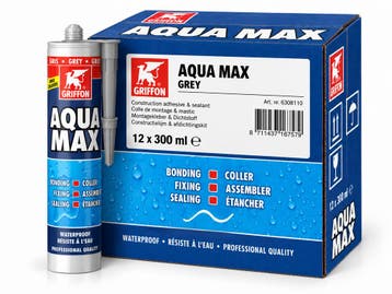 Griffon aquamax 12 stuks, 425 gr, grijs, koker, Verzenden, Nieuw