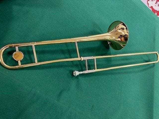 JORDAN - Trombone tenore laccato TRBJ500 - - Tenortrombone, Muziek en Instrumenten, Blaasinstrumenten | Blokfluiten