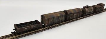 Roco, Minitrix, Arnold N - Modeltrein goederenwagon (5) -, Nieuw