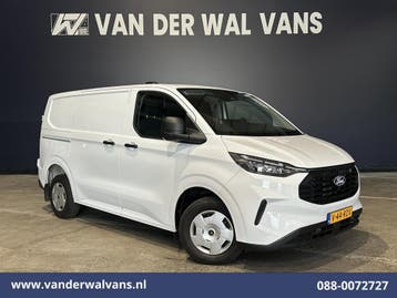 Ford Transit Custom | 2.0 TDCI 136pk L1H1 Euro6 Airco |, Auto's, Bestelauto's, Gebruikt, Euro 6, Wit, Dealer onderhouden