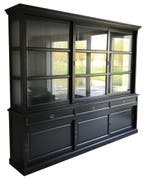 Buffetkast XL zwart – zwart Sneek 300cm, Ophalen of Verzenden, Nieuw