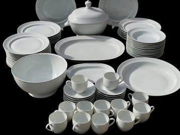 Coquet - Tafelservies voor 12 (64) - Samarra - Porselein -