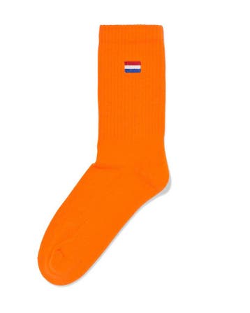 HEMA Sokken voor volwassenen Nederlandse vlag oranje, Verzenden, Nieuw, Oranje