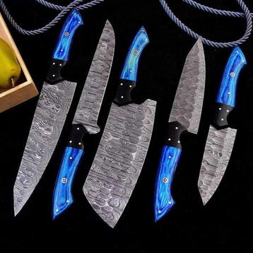 Keukenmes - Chefs knife - Staal, Hout - Oostenrijk