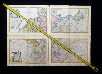 Europa - [Lot van 4 bladen] - Nederland / Duitsland /, Nieuw
