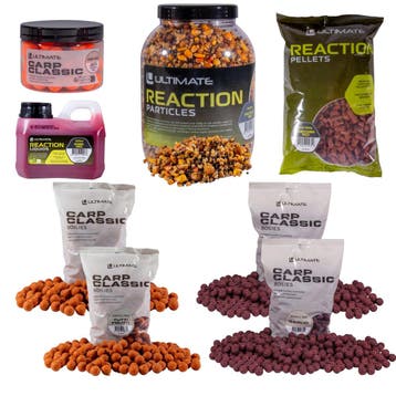 Ultimate Baits Carp Particles/Boilies Weekend Pack, Verzenden, Nieuw