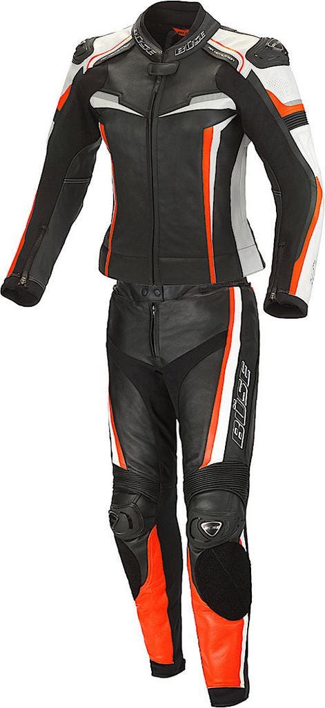 Büse Mille Dames Zwart Oranje 2-Delig Motorpak, Motoren, Kleding | Motorkleding, Dames, Nieuw met kaartje, Combipak, Verzenden