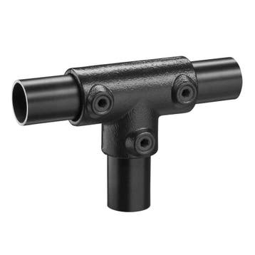 Buiskoppeling Lang T-stuk Ø 42,4 mm Zwart Gelakt, Verzenden, Nieuw