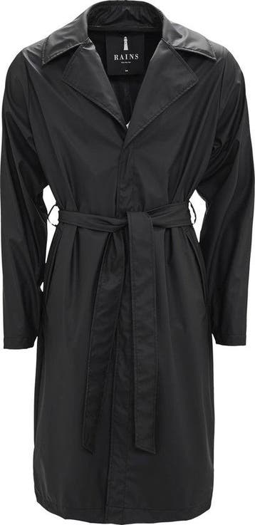 Rains Overcoat 1255 - Maat S/M - Jas Dames - Black, Verzenden, Nieuw