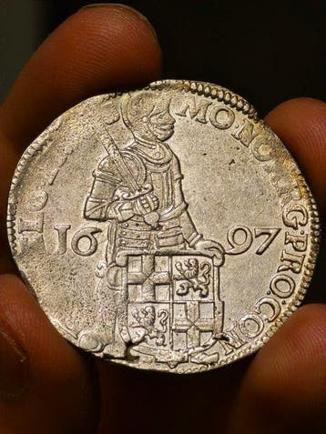 Nederland, Utrecht Zilveren Dukaat 1697 - Delmonte 981 (R4)