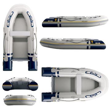 YellowV Opblaasbare Rubberboot 3,0M Grijs, Watersport en Boten, Ophalen of Verzenden, Nieuw, Zeilboot of Motorboot