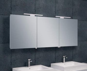 Luxe spiegelkast +Led verlichting 160x60x14cm, Verzenden, Nieuw