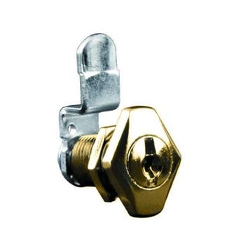 16mm brievenbus slot Premium gold, Ophalen of Verzenden, Nieuw
