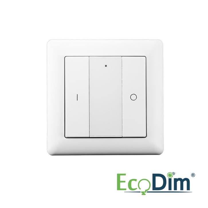 ECODIM | DRAADLOZE SCHAKELAAR ZIGBEE | 1 GROEP | WIT, Huis en Inrichting, Lampen | Overige
