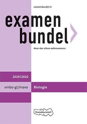 Examenbundel vmbo-gt/mavo Biologie 2019/2020 9789006690736, Boeken, Schoolboeken, Zo goed als nieuw, Verzenden