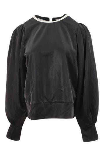Aaiko Blouse in maat M Zwart, Aaiko, Verzenden, Zo goed als nieuw, Zwart