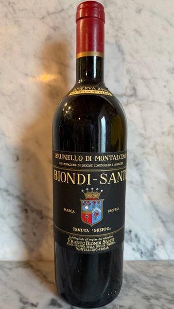 2004 Biondi Santi, Tenuta Greppo - Brunello di Montalcino, Nieuw