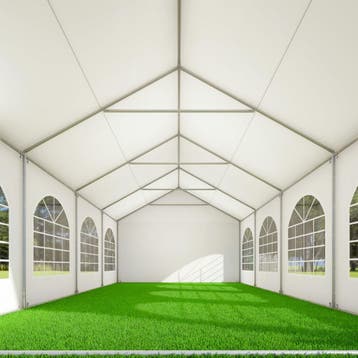 Partytent 3 x 4 meter PVC Premium kleur Wit (3x4 meter), Verzenden, Nieuw, 2 meter of meer, Partytent