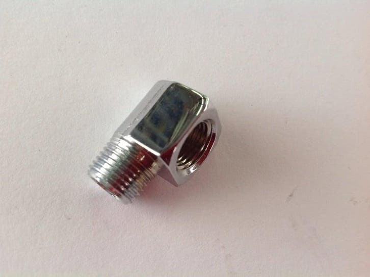 1/8 npt X 1/8 npt haaks, Auto diversen, Overige Auto diversen, Ophalen of Verzenden