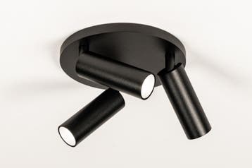 Rietveld Spots - Zwart - Aluminium, Verzenden, Nieuw