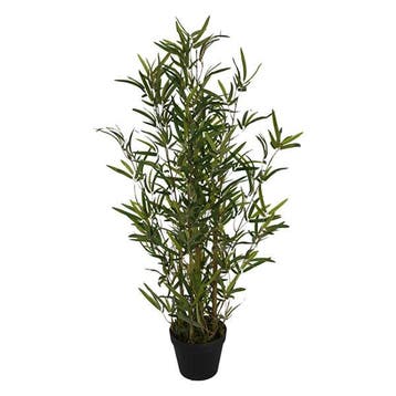 Kunstplant Bamboe | Gardalux | 90 cm (In pot), Huis en Inrichting, Woonaccessoires | Kunstplanten en Kunstbloemen, Verzenden, Nieuw