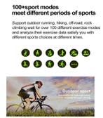 NFC GPS Smartwatch – Sport HD-scherm Bluetooth Sport, Waterdicht, Stressniveau, Nieuw, Android