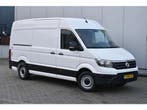 Zakelijke lease - Volkswagen Crafter 2.0 TDI L3H3 140 Pk, Stof, Gebruikt, Wit, Handgeschakeld