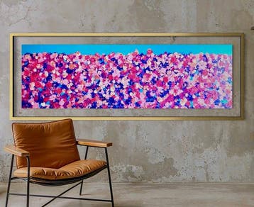Lina Verano - Mediterranean Flowers No.5 - XXL, Antiek en Kunst