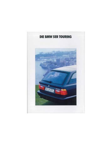 1992 BMW 5 SERIE TOURING BROCHURE DUITS, Nieuw, BMW, Author