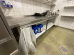 Online veiling: RVS werktafel met onderblad, Nieuw in verpakking