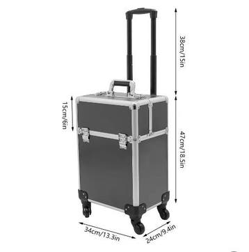 Professionele make-up trolley op wielen met lades, Verzenden, Nieuw